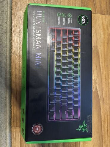Клавиатуры: Клавиатура, Razer, Механическая, Проводное подключение, Размер: 60%