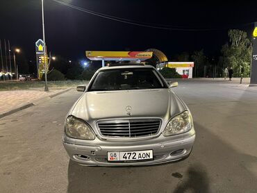 v svjazi s vyezdom: Mercedes-Benz S 500: 2001 г., 5 л, Автомат, Бензин, Седан