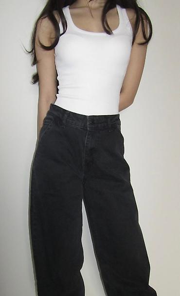 Джинсы: Джинсы, Бэгги, Турция, Средняя талия, Все размеры — 9