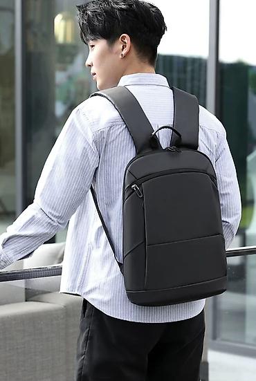 Рюкзаки: ПРОДАЮ НОВЫЙ СУПЕР ТОНКИЙ РЮКЗАК,ПОДОЙДЕТ КАК ДЛЯ НОУТБУКА ТАК ЖЕ ДЛЯ — 5