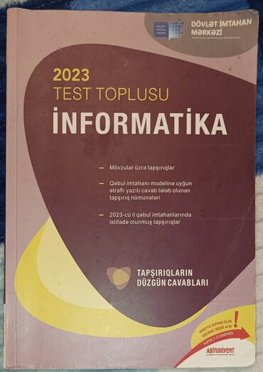 Миски: Məhsul: 2023 Test Toplusu – İnformatika (DİM) Çox yaxşı