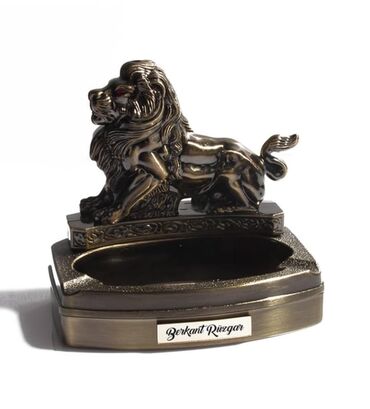 Külqabılar: Metal dekorativ külqabı – çakmaqlı model - Material: metal gövdə — 1