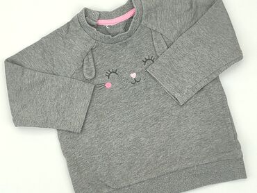 kombinezon przejściowy dla dziewczynki: Sweatshirt, 9-12 months, condition - Good