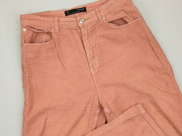 białe bluzki z długim rękawem stradivarius: Material trousers, Stradivarius, M (EU 38), condition - Good