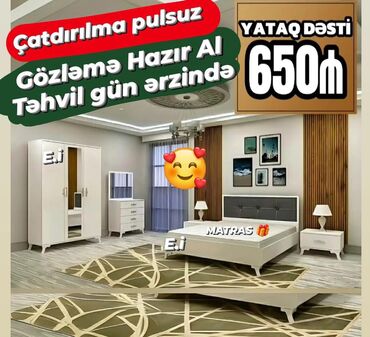 Dolablar: Çatdırılma pulsuz matras 🎁