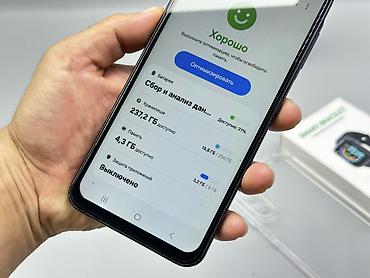 Уюлдук телефондор жана аксессуарлар: Samsung Galaxy A16, Колдонулган, 256 ГБ, түсү - Боз, 2 SIM — 6