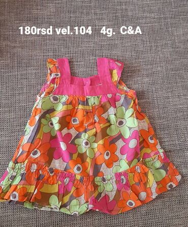 Paketi dečije odeće: Paket: Haljine, Helanke, Pantalone, Za devojčice, uzrast: 3-4 godine — 10