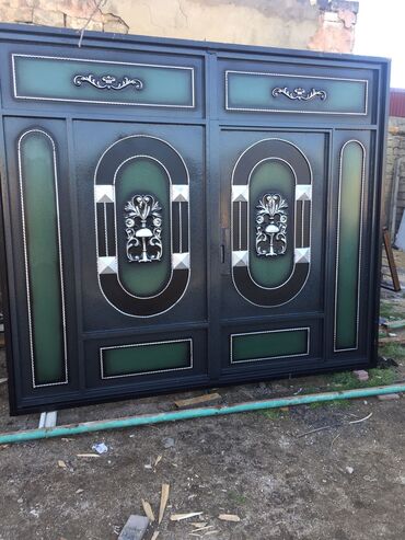 Həyət darvazaları: Istənilən növdə, istənilən ölçüdə dəmir darvazaların nağd və kreditlə — 8