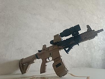Игрушки: Гибридный орбизого/страйкбольный автомат HK416 — 3