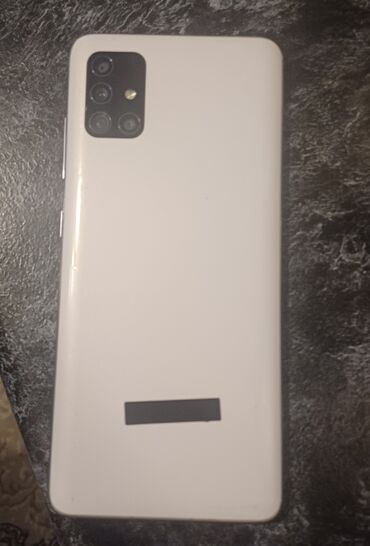 samsung galaxy a51 цена в бишкеке: Samsung Galaxy A51, Б/у, 64 ГБ, цвет - Белый, 2 SIM