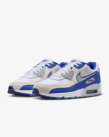 н макс: Мужские кроссовки, 44, Nike, Новый, цвет - Синий, Бесплатная доставка, Платная доставка, Самовывоз — 1