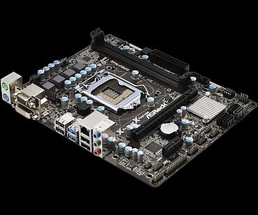 socket 1151: Материнская плата для ПК, Б/у, ASRock, LGA1155, Micro-ATX — 3