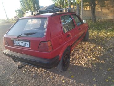купить широкий бампер гольф 2 бу: Красный хэтчбек Volkswagen Golf Mk2 с багажником на крыше. Этот