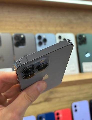 14 pro kabro: IPhone 13 Pro, 128 GB, Sierra Blue, Zəmanət, Simsiz şarj, Face ID — 5