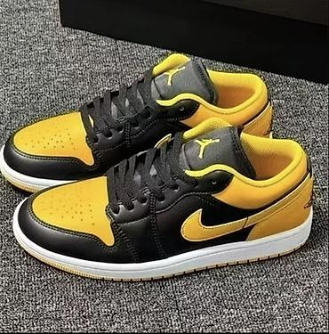 Кроссовки и спортивная обувь: Кроссовки Nike Air Jordan 1 Low - Низкий силуэт на шнуровке — 7