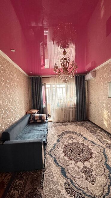 3 комнатная квартира продажа: 3 бөлмө, 64 кв. м, 106-серия, 9 кабат, Косметикалык ремонт