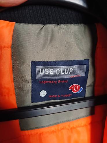 Куртки: Мужская утеплённая куртка-парка USE CLUB. - Цвет верха: хаки; — 5