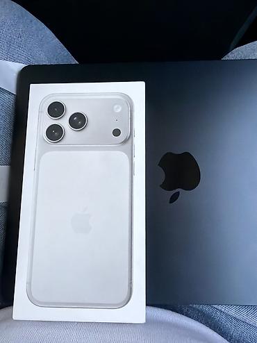 azerbaycan iphone 15 pro max fiyat: IPhone 17 Pro Max, 256 GB, Matte Silver — 1