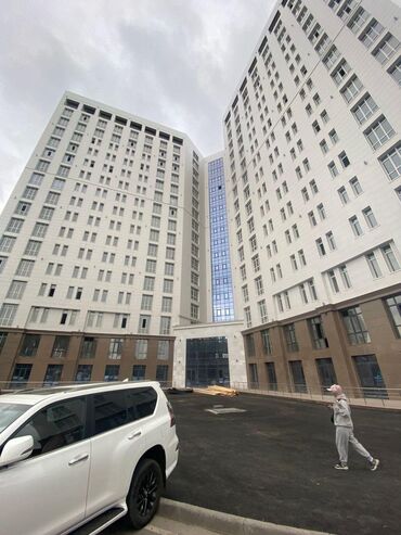 чолпон аиа: 1 комната, 51 м², Элитка, 16 этаж, ПСО (под самоотделку)