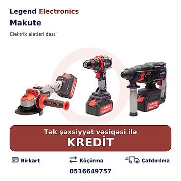 bosch perforator satilir: Elan başlığı: Elektrik alət dəsti Makute, P3-DC03-2B, Cilalama maşını — 1
