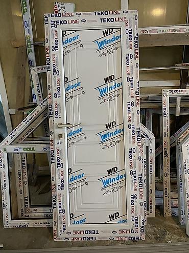 Plastik qapılar: Hamam üçün Yeni Plastik qapı 90x220 sm Çərçivə ilə, Zəmanətli, Ödənişli quraşdırma, Ödənişli çatdırılma, Ünvandan götürmə — 3