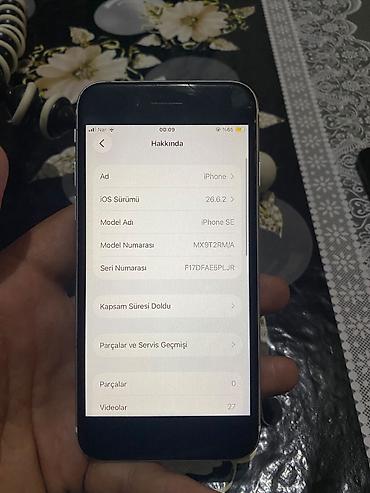 ucuz telefon aksesuarları: IPhone SE, 64 GB, Ağ, Barmaq izi — 7