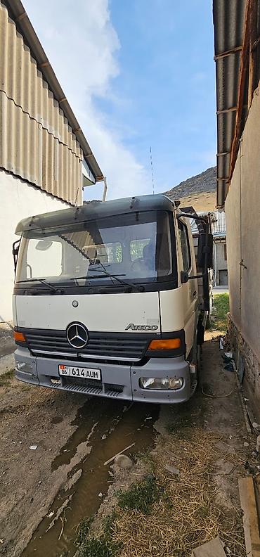 atego автовоз: Грузовик, Mercedes-Benz, Стандарт, 7 т, Б/у — 2