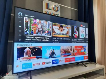 TV və video: 110 sm genis ekran Sony Bravia Smart 4 K tv demek olar tezedi 7-ci son