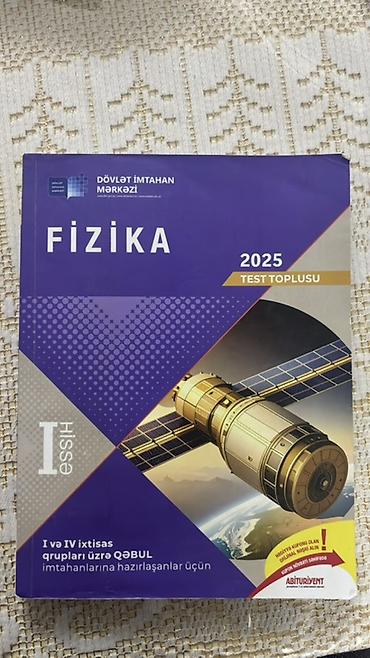 Testlər: Məhsul: “Fizika 2025 – Test Toplusu”, I hissə Nəşriyyat/indirici — 1