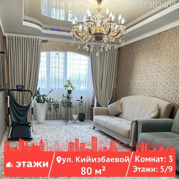 дом мадина: 3 комнаты, 80 м², 106 серия, 5 этаж, Косметический ремонт