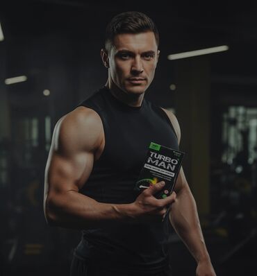спортивные принадлежности: TURBO MAN — это натуральный комплекс, созданный специально для мужчин