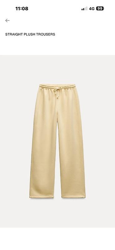ugg cizme kopije: ZARA komplet – dukserica s kapuljačom i ravne plush trenerke - Boja — 2