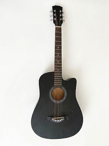 gitara klasik: Akkustik gitara dəsti - Rəng: mat qara - Korpus: dreadnought forma — 3