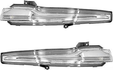 avtosalon 222: Mercedes W205, Mercedes W213, Mercedes W222" güzgü dönmə işığı Şəhər — 6