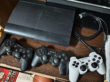 ps4 disk: Продаю playstation 3 super slim на 500 Гб. Прошитая hen но надо — 1