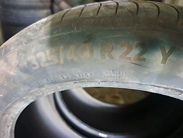 continental: Шины 325 / 40 / R 22, Лето, Б/у, Пара, Легковые, Continental — 2