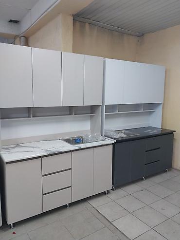 Кухонные гарнитуры: Кухонный гарнитур, Новый, цвет - Белый, ДСП, Платная доставка — 5