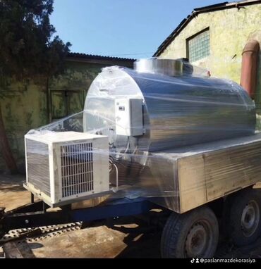 Baklar və çənlər: Paslanmayan poladdan süd və qida daşıma/saxlama çənləriSüd ve su — 21