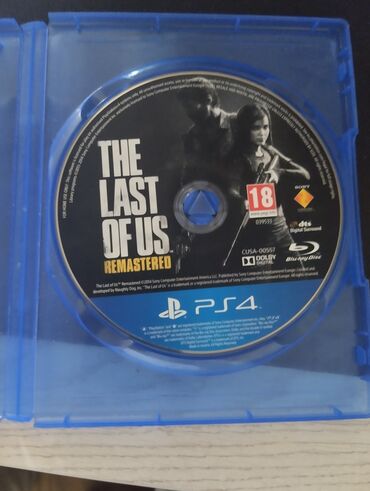 купить диски ps3 бу: Продаю TLOU REMASTERED только диск, обложка порвалась, диск в хорошем