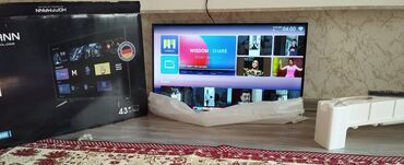 data nömrə: Б/у Телевизор Hoffmann Led 43" FHD (1920x1080), Платная доставка