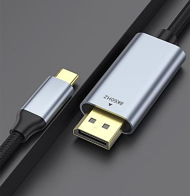 thunderbolt display: Кабель Type-C to DisplayPort 8K/60HZ используется для подключения — 2