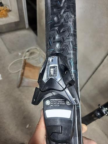 Лыжи: Для подготовленных склонов, С креплениями, Б/у — 4