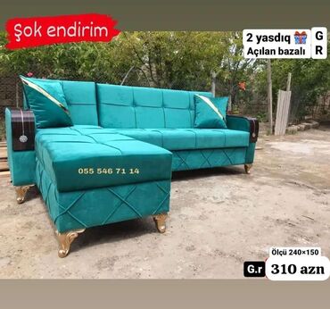 Uşaq və gənc otağı üçün dəstlər: Künc divan, Yeni, Pulsuz çatdırılma
