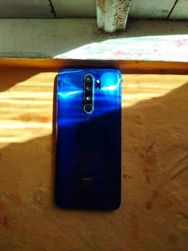 телефон samsung: Xiaomi Redmi Note 8 Pro, 128 ГБ, цвет - Голубой, 
 Гарантия, Отпечаток пальца, Две SIM карты