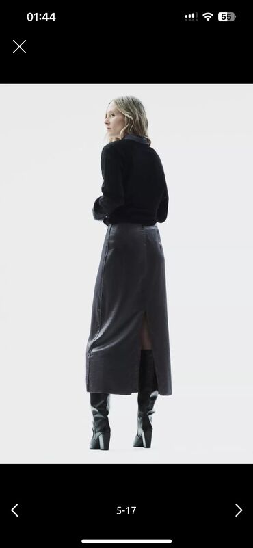 Səsgücləndiricilər, qulaqlıqlar və mikrofonlar: Zara metalik etek. tezedir geyilmeyib — 18