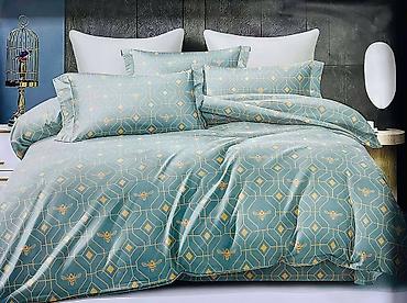 Posteljina: Posteljina – set dvostrukog kreveta, moderan dezen Posteljine bambus — 17