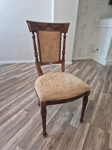 kirayə stol: Qonaq otağı üçün, İşlənmiş, Qatlanmayan, rəng - Bej Stul — 2