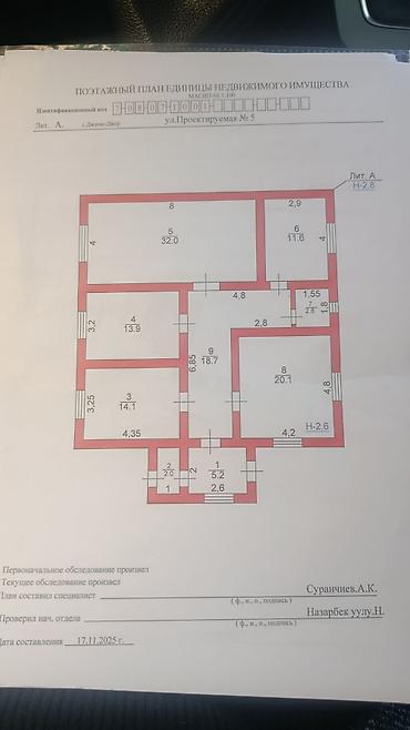 Продажа домов: Дом, 120 м², 5 комнат, Собственник — 1