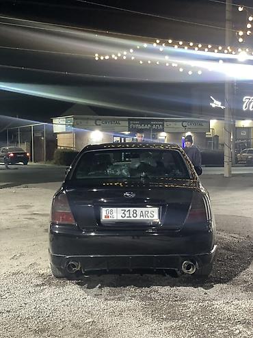 глушитель на 124: Юбка переднего бампера Subaru, 2004 г., цвет - Черный, Б/у — 7