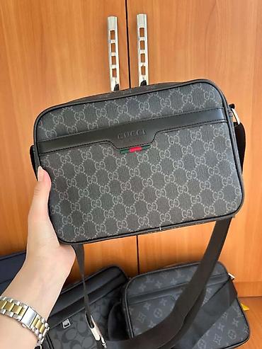 Классические сумки: Классическая сумка, Gucci, Франция, Материал: Экокожа, Регулируемый ремень, Унисекс, Новый — 3